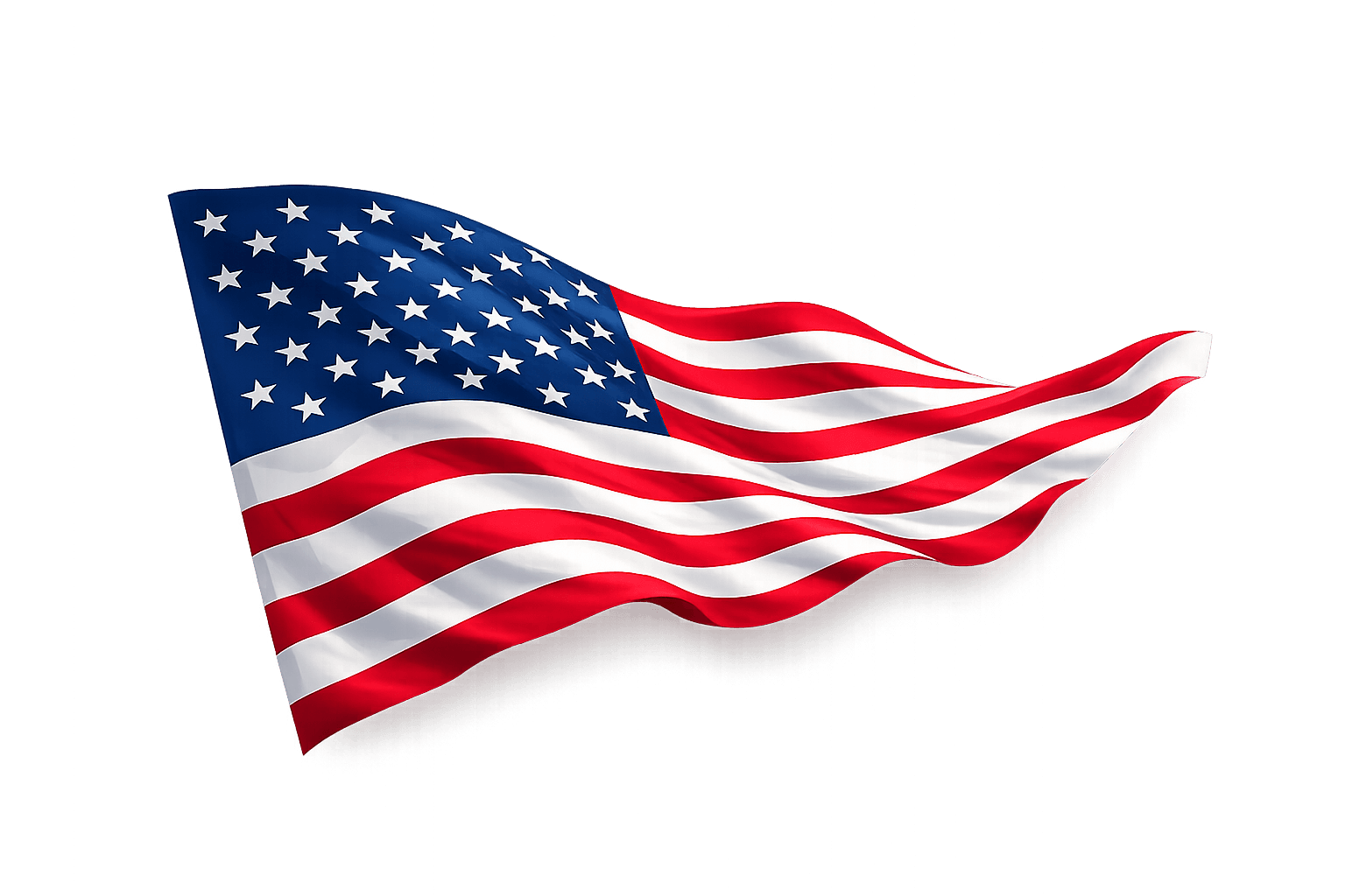 American flag banner