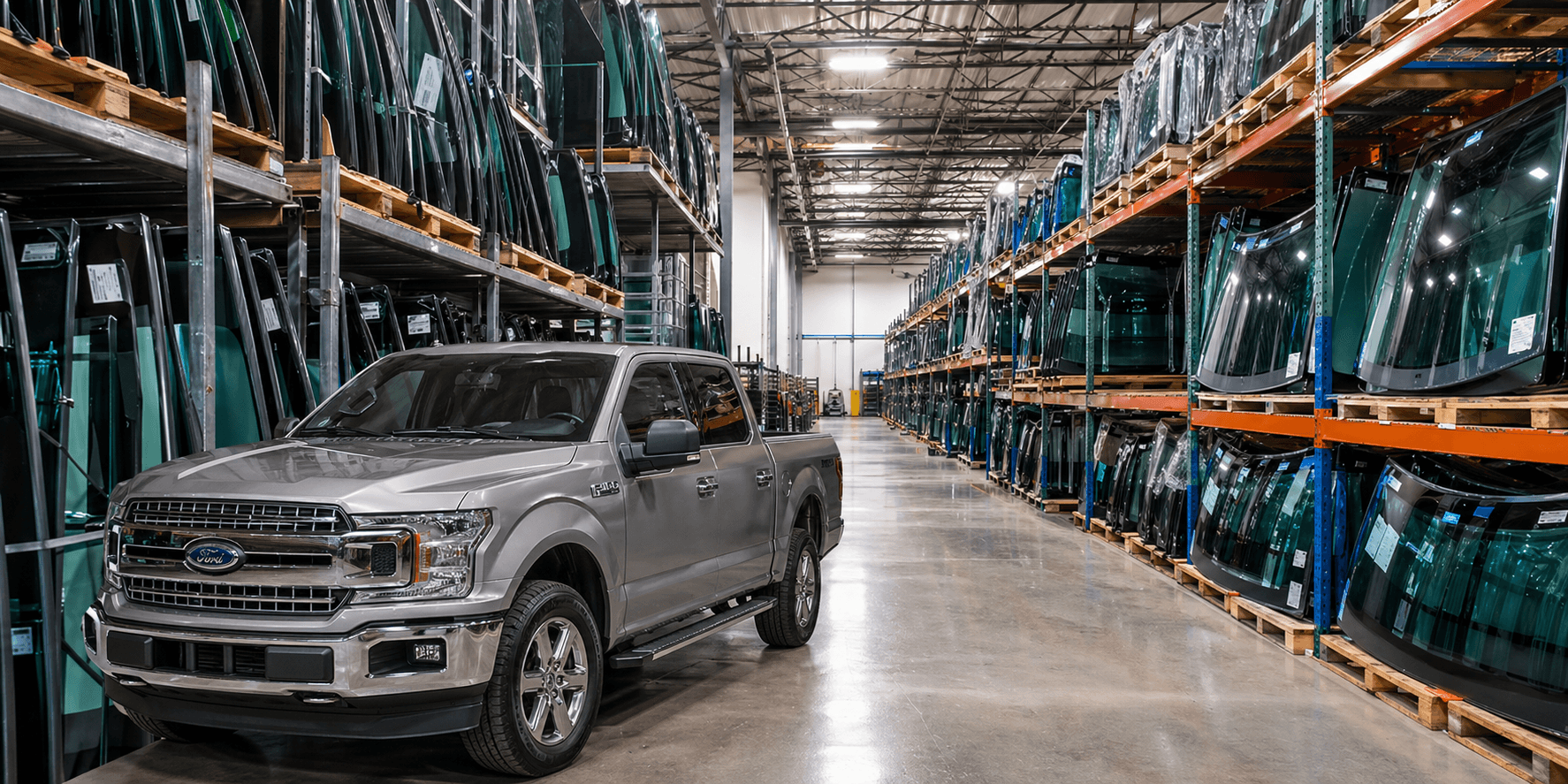 Auto glass workshop serving Lubbock, Texas — representative photo