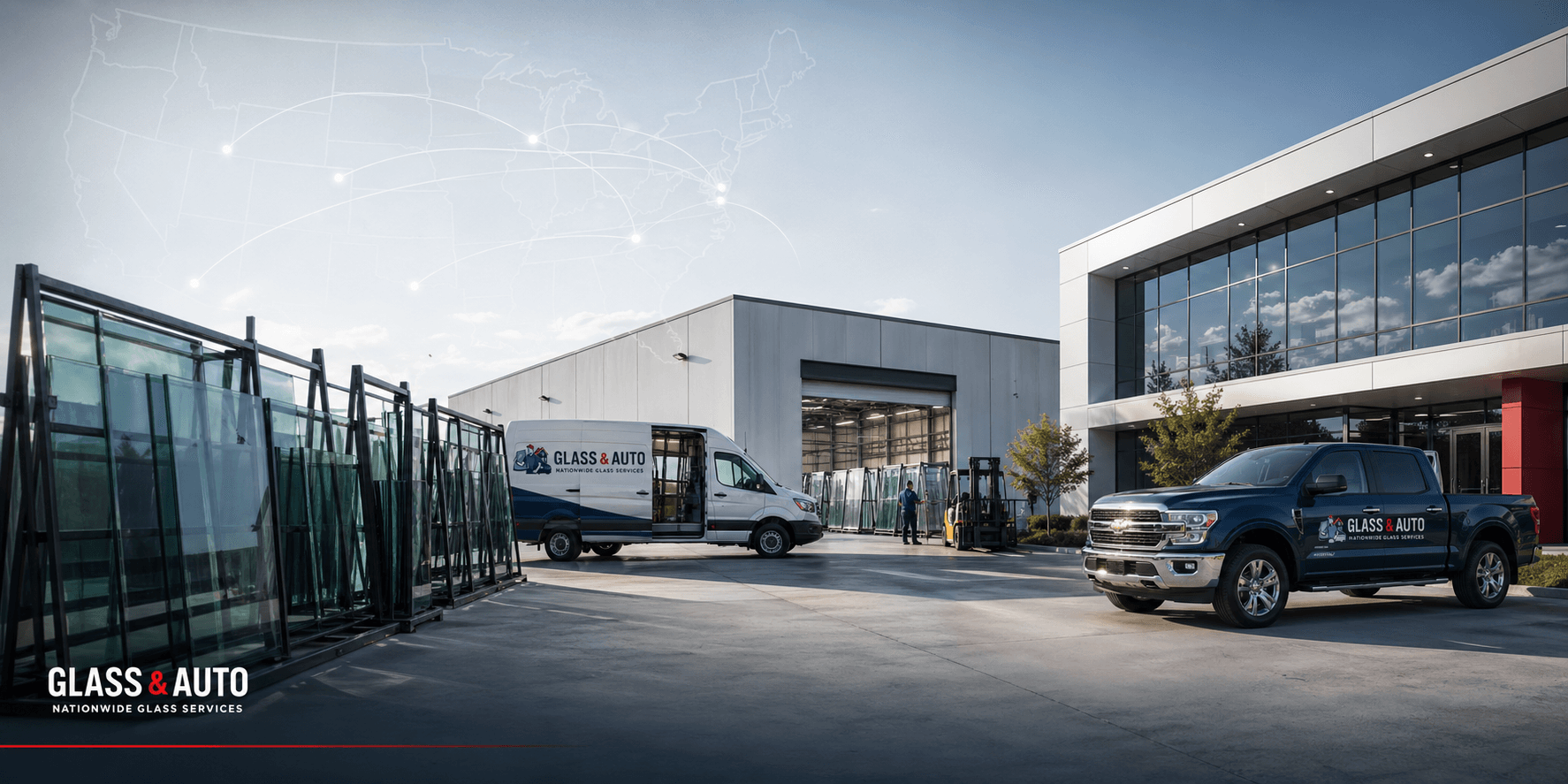 Auto glass workshop serving Memphis, Tennessee — representative photo
