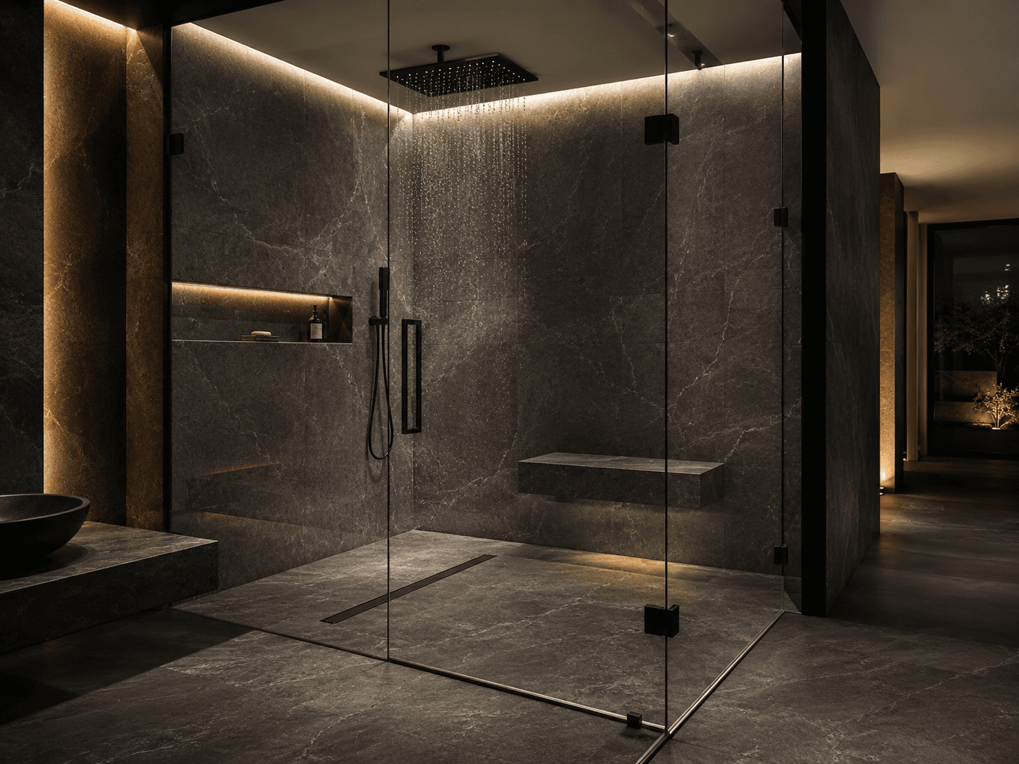 Walk-In Shower Glass: Fixed Panel vs. Door vs. Full Enclosure